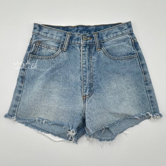 J. Galt High-Waisted Mom Style Denim Shorts Size Medium / 25 - Picture 1 of 4